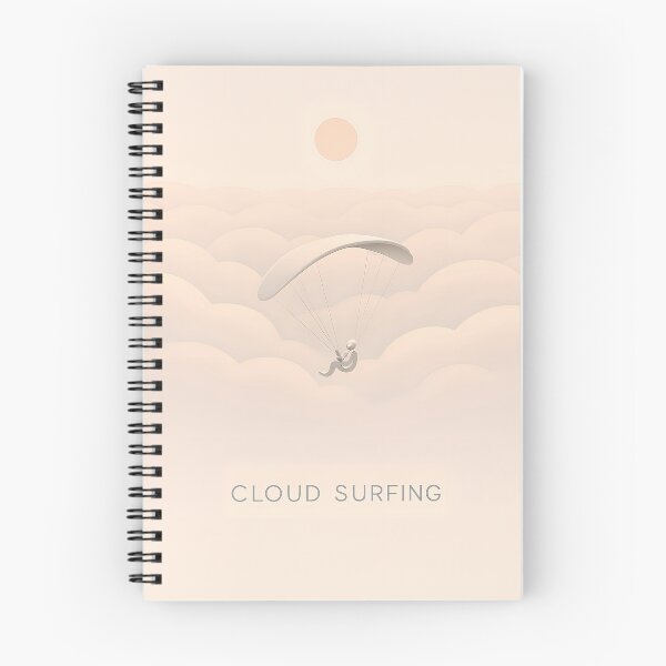 Item preview, Cloud Surfing – Glider Above the Clouds designed and sold by MilanPetki.
