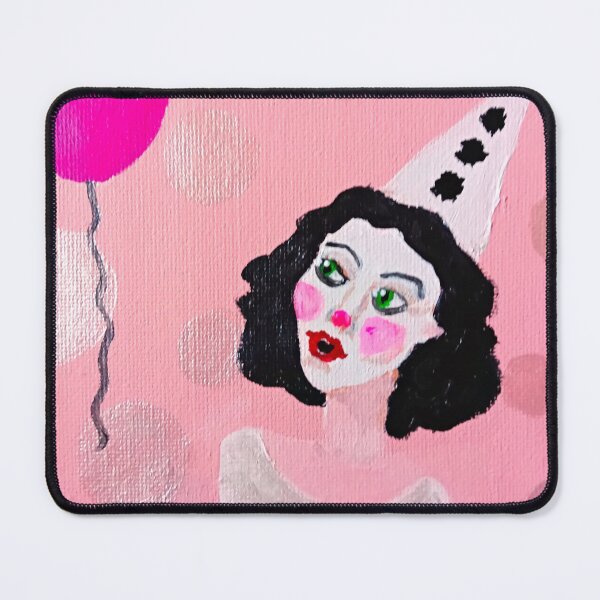 Item preview, Pierrette with the Pink Balloon designed and sold by IconaPopArt.