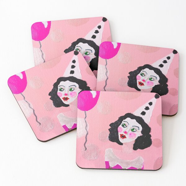 Item preview, Pierrette with the Pink Balloon designed and sold by IconaPopArt.