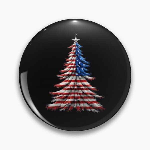 Item preview, Patriotic Christmas Tree American US Flag Men Women designed and sold by clothesy7.