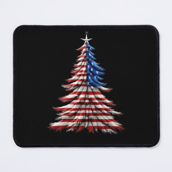Item preview, Patriotic Christmas Tree American US Flag Men Women designed and sold by clothesy7.