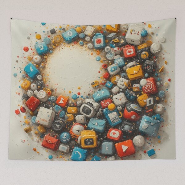 Item preview, Social Media Vortex designed and sold by YAM716.