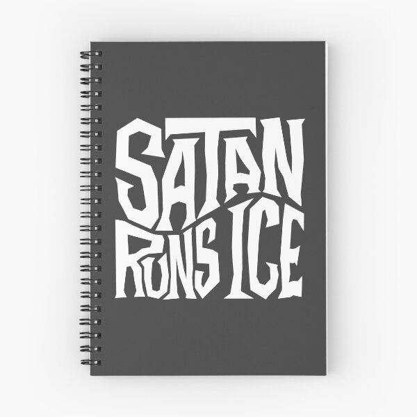 Item preview, Satan Runs ICE Word Art designed and sold by Unhinged Heather.