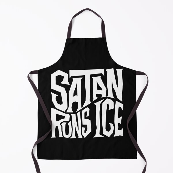 Item preview, Satan Runs ICE Word Art designed and sold by Unhinged Heather.
