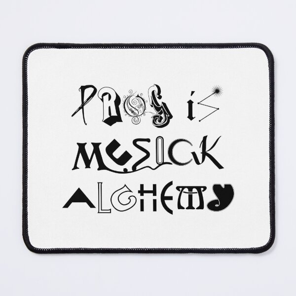 Item preview, Prog is Musick Alchemy - alternative designed and sold by DFA.