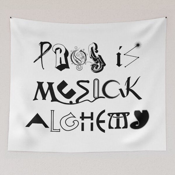 Item preview, Prog is Musick Alchemy - alternative designed and sold by DFA.