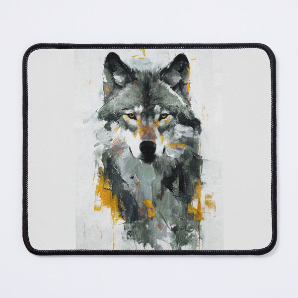 Item preview, Expressive Wolf Portrait designed and sold by caracatita75.