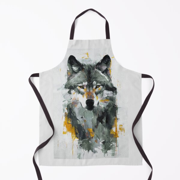 Item preview, Expressive Wolf Portrait designed and sold by caracatita75.