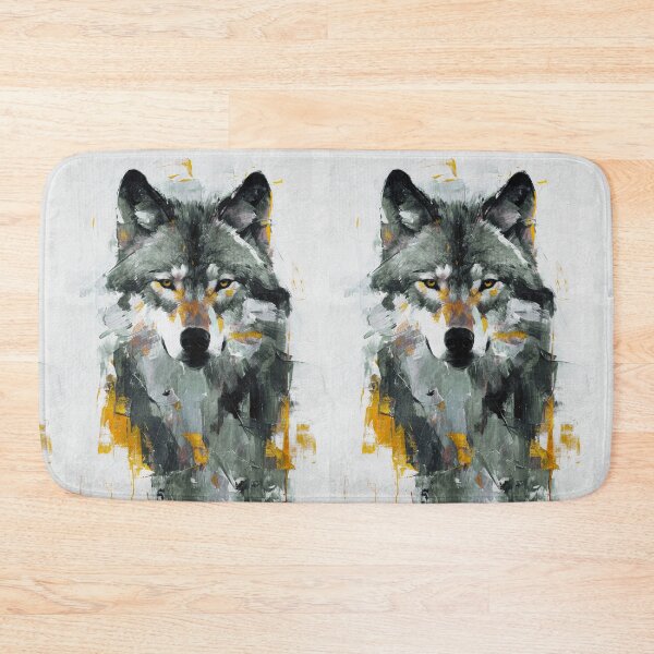 Item preview, Expressive Wolf Portrait designed and sold by caracatita75.