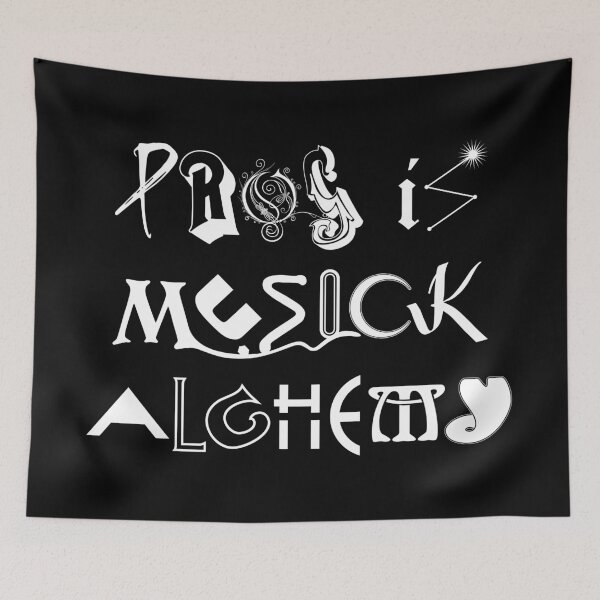 Item preview, Prog is Musick Alchemy - alternative - white designed and sold by DFA.