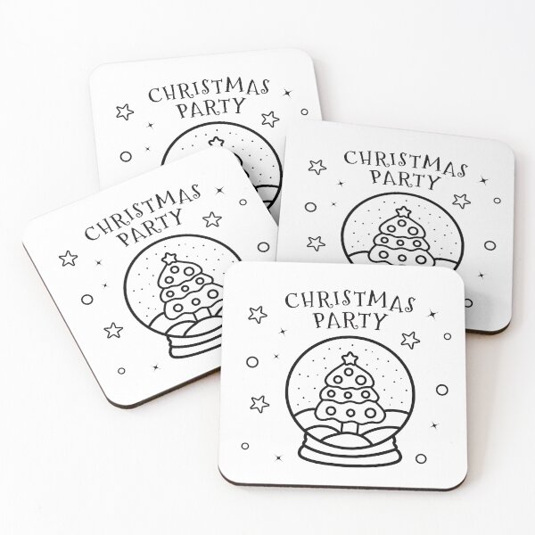 Item preview, Cute Kawaii Christmas Party Tree Illustration designed and sold by IrinaCuteLab.