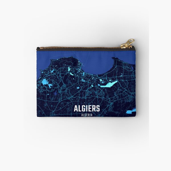 Item preview, Algiers Midnight City Map designed and sold by HomeLivingCo.
