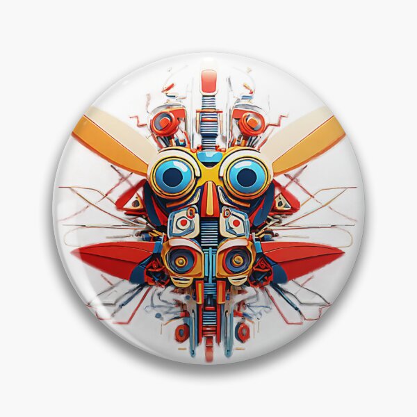 Item preview, Retro Mech Totem of Lost Futures designed and sold by SketchNStyle.