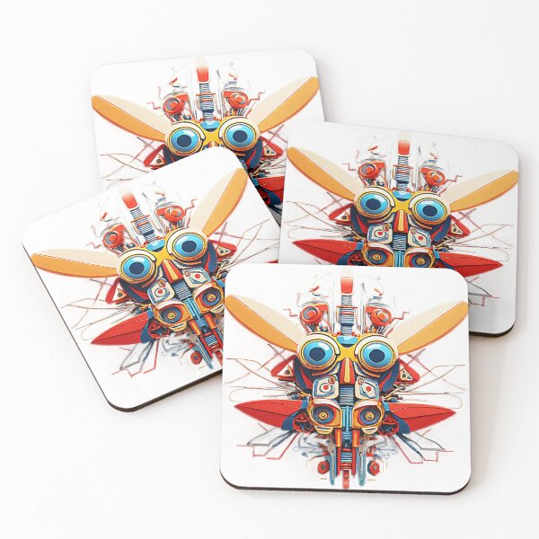 Item preview, Retro Mech Totem of Lost Futures designed and sold by SketchNStyle.