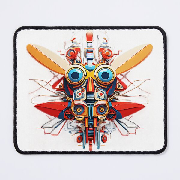 Item preview, Retro Mech Totem of Lost Futures designed and sold by SketchNStyle.