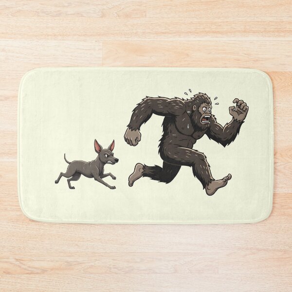 Item preview, Funny Xoloitzcuintli Xolo Bigfoot Chasing Boys Girls Kids designed and sold by FurryHavenPH.