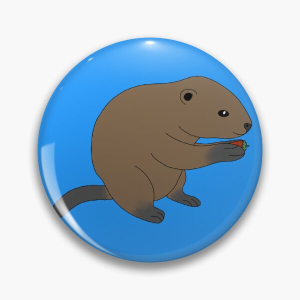 Item preview, groundhog designed and sold by Leapingdoe.