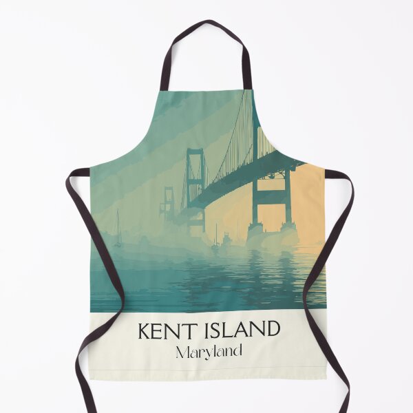 Item preview, Kent Island Maryland | Bay Bridge Fog Poster designed and sold by TuncGK.