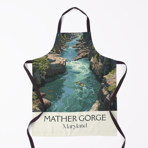 Item preview, Mather Gorge Maryland | Potomac River Canyon Poster designed and sold by TuncGK.