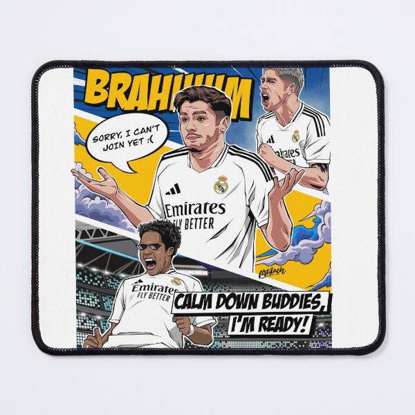 Item preview, Valverde Brahim and Endrick Comic designed and sold by Artikach Project.
