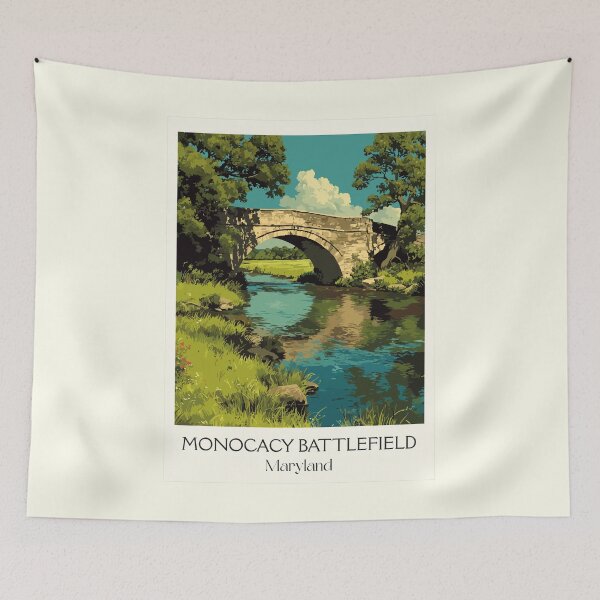 Item preview, Monocacy Maryland Battlefield | Historic Stone Bridge Poster designed and sold by TuncGK.
