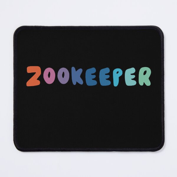 Item preview, Z is for Zookeeper, Zookeeper | Animal Keeper & Wildlife Lover Design designed and sold by PrettylittlepastelUk.