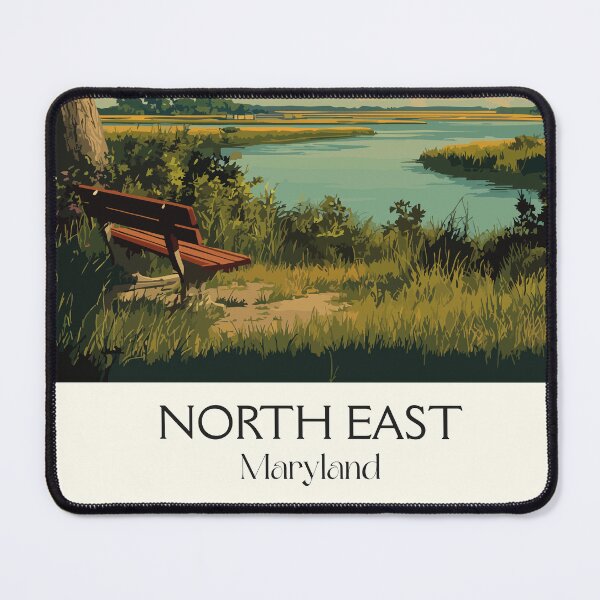Item preview, North East Maryland | Chesapeake Bay View Poster designed and sold by TuncGK.