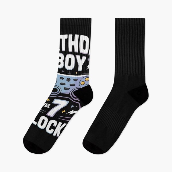 Item preview, Level 7 Unlocked Video Game 7th Birthday Gamer Boys  designed and sold by Belkisallen.