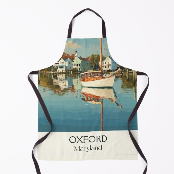 Item preview, Oxford Maryland Historic Port | Sailboat Reflection Poster designed and sold by TuncGK.