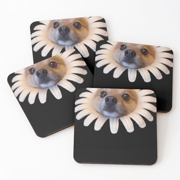 Item preview, Doggo Stickers Flower Doggo designed and sold by ChristianAhs.