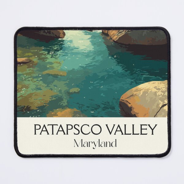 Item preview, Patapsco Valley Maryland | Historic Mill Ruin Poster designed and sold by TuncGK.