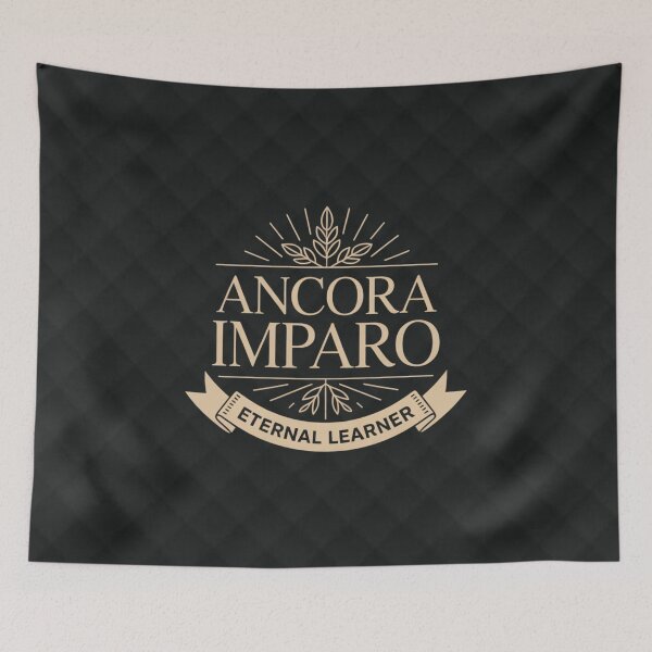 Item preview, Ancora Imparo designed and sold by DD Fish.