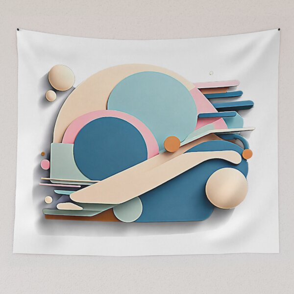 Item preview, Pastel Euclidean Whispers designed and sold by SketchNStyle.