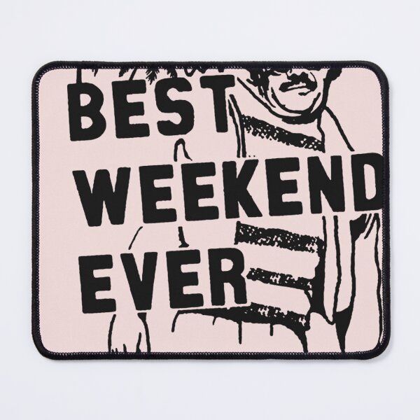 Item preview, Best-Weekend-Ever-Cool-Movie-Quote-Vintage-Retro-Funny-80S-Graphic-Hilarious-Beer-Drinking-Witty-Alcohol-Party-At-Bernies designed and sold by AntonWeis.