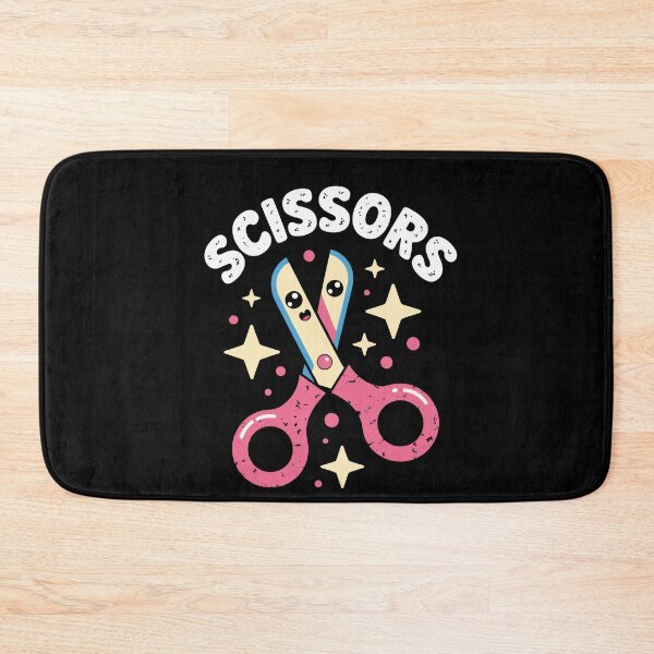 Item preview, Cute Kawaii Scissors Rock Paper Scissors designed and sold by MooonTees.