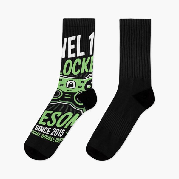 Item preview, Level 10 Unlocked Awesome Since 2015 10th Birthday Gaming  designed and sold by Belkisallen.