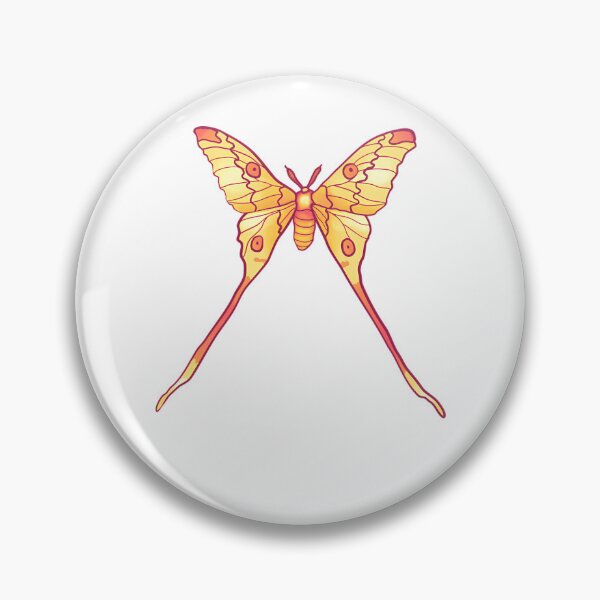 Item preview, Golden Luna Moth – Mystical Nature Beauty designed and sold by WeFineMost.