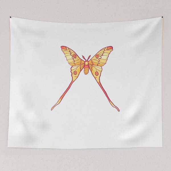 Item preview, Golden Luna Moth – Mystical Nature Beauty designed and sold by WeFineMost.
