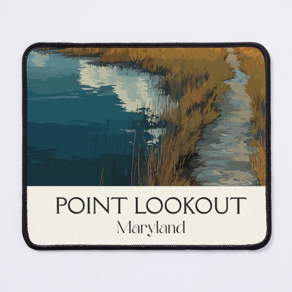 Item preview, Point Lookout Maryland | Historic Lighthouse Poster designed and sold by TuncGK.