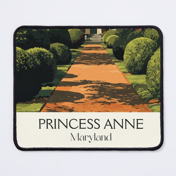 Item preview, Princess Anne Maryland | Historic Mansion Poster designed and sold by TuncGK.