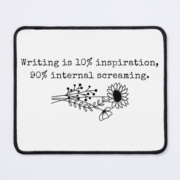 Item preview, Writing is... designed and sold by QKPAuthorMerch.