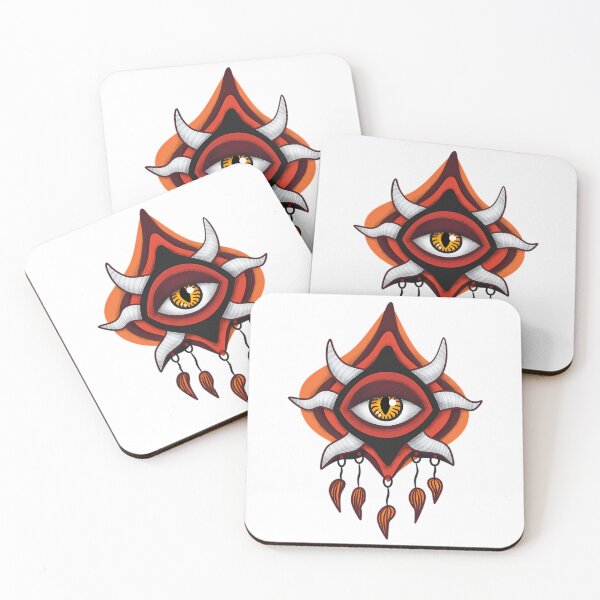 Item preview, Fiery Eye of Protection – Mystical Symbolic Design designed and sold by WeFineMost.