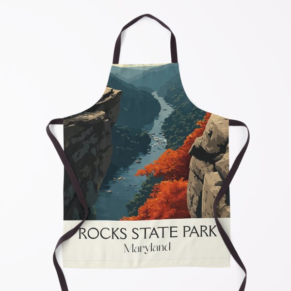 Item preview, Rocks State Park Maryland | King and Queen Seat Poster designed and sold by TuncGK.