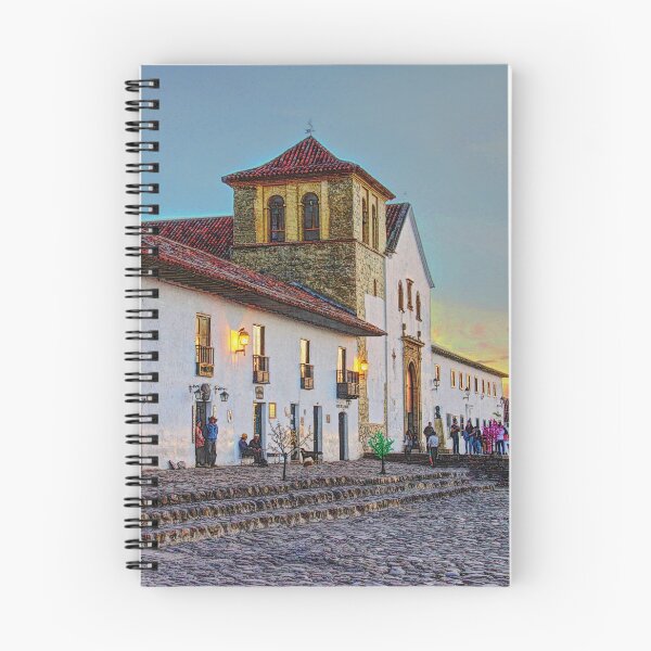 Item preview, South American village church at dusk designed and sold by ChimaHome.