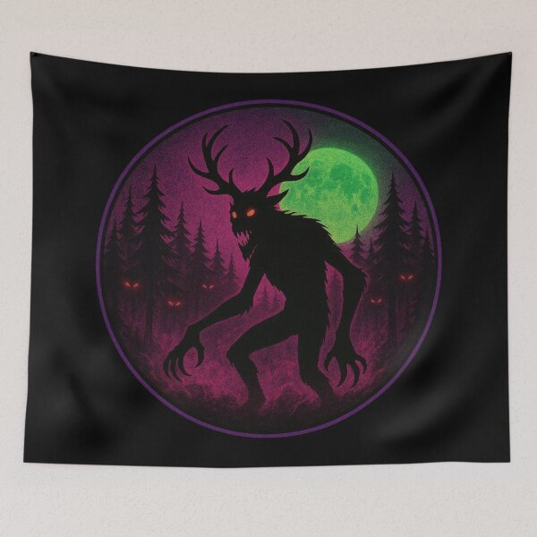 Item preview, Wendigo Silhouette Artwork! designed and sold by Planetporridge.
