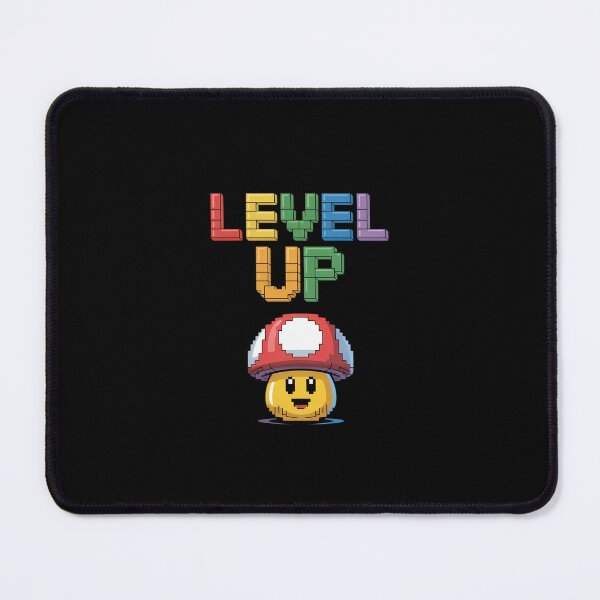 Item preview, LEVEL UP Block Lettering PowerUp Gamer designed and sold by Belkisallen.