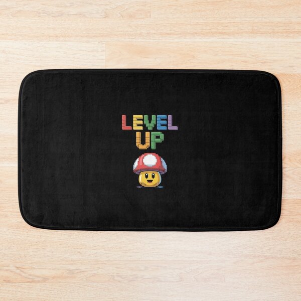 Item preview, LEVEL UP Block Lettering PowerUp Gamer  designed and sold by Belkisallen.