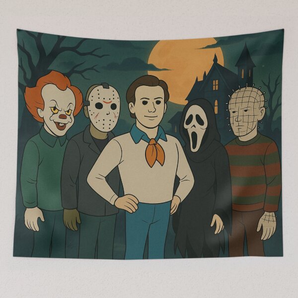Item preview, Horror selection scobby style designed and sold by Final Whistle Art.