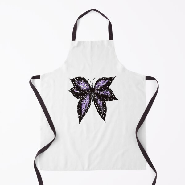 Item preview, Purple Ink Butterfly – Abstract Nature Art designed and sold by WeFineMost.