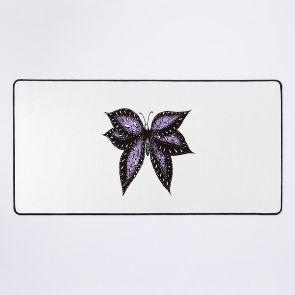 Item preview, Purple Ink Butterfly – Abstract Nature Art designed and sold by WeFineMost.